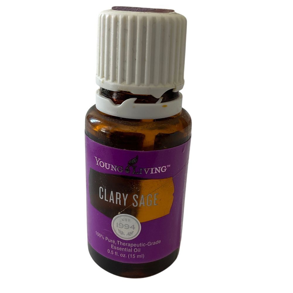 Young‎ Living Clary Sage Essential Oil Opened 3/4 Full